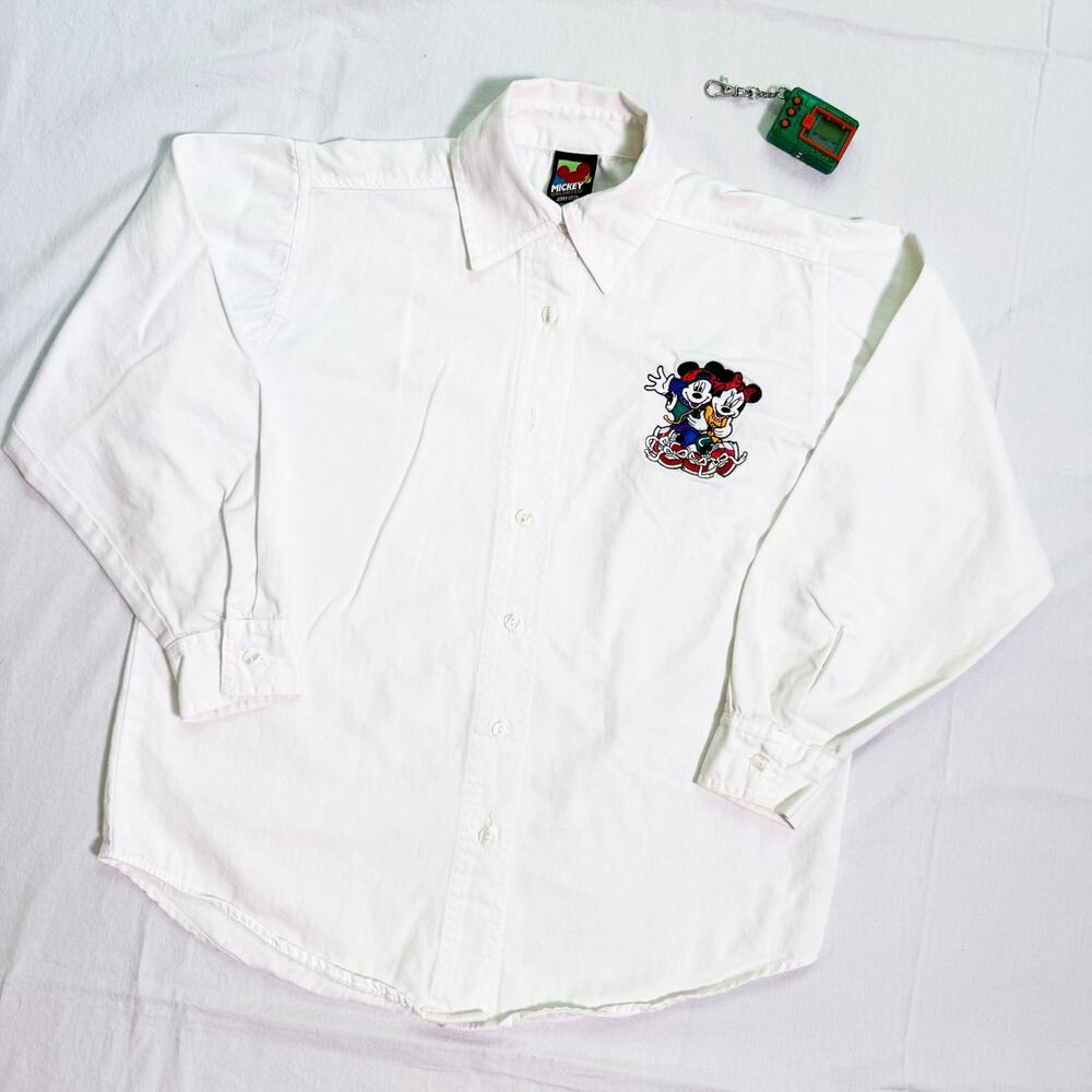 Vintage 90's Mickey Mouse Minnie Jerry Leigh Shirt - S